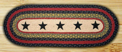 Amazing Stars Oval Patch Runner In Different Sizes