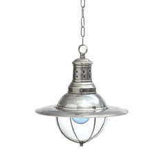 Vintage Style Factory Light with Glass Dome