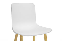 Baxton Studio Lyle Plastic Dining Chair in Set of 2