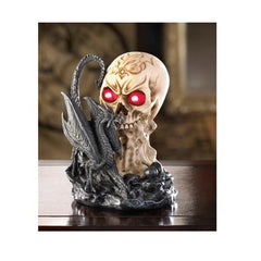 Dragon Skull Lighted Figurine
