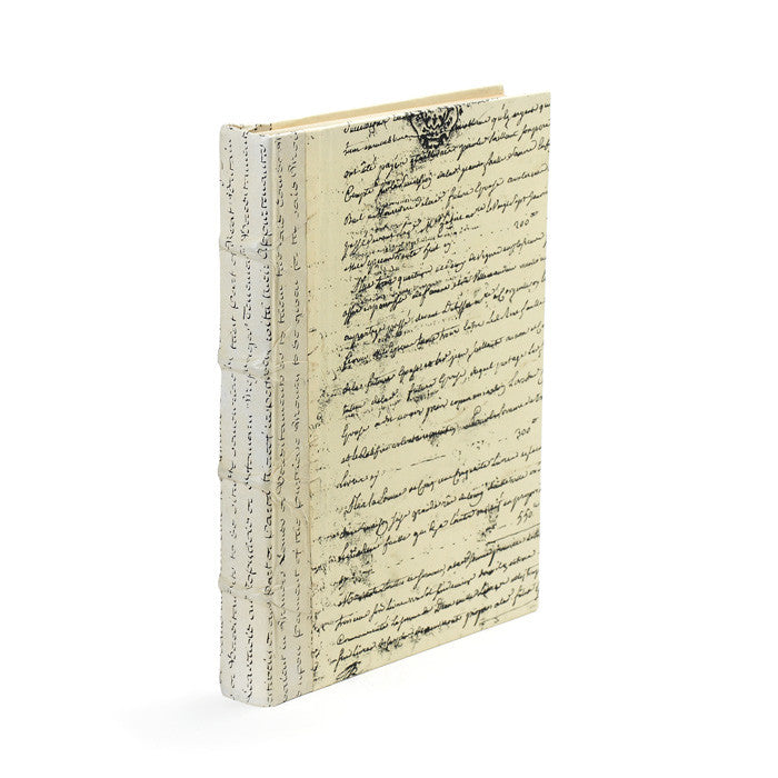 Single Ivory Script Book