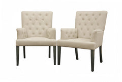 Baxton Studio Solana Modern Dining Chair in Set of 2