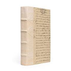Single Solid Ivory Book