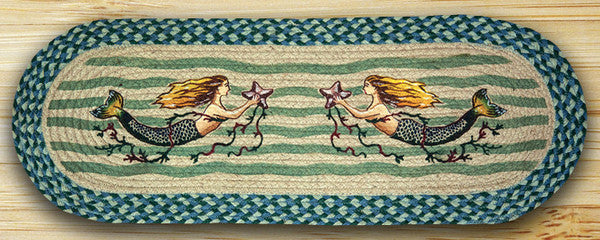 Mermaid Oval Patch Runner