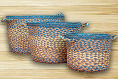 Aqua Blue Utility Baskets In Different Sizes