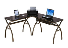 Techni Mobili Modern L-Shaped Computer Desk