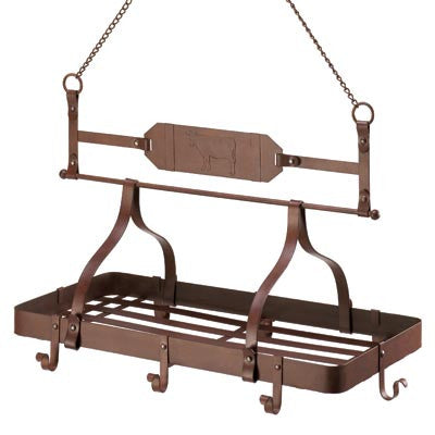 Country Cow Kitchen Pot Rack