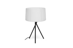Baxton Studio Throop White Modern Tripod Table Lamp