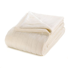 White Faux Fur Blanket