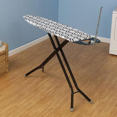 Ultra 4-Leg Ironing Board with Iron Rest and Cord Minder