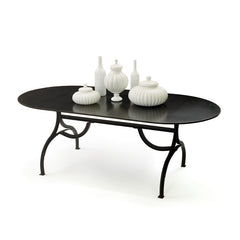 Iron Communal Table with Powder Coated