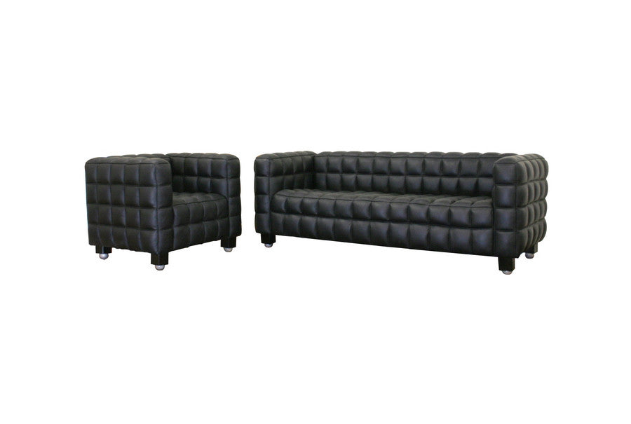 Baxton Studio Mdern Sofa and Chair 2-Piece Set