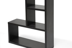 Rupal Brown Modern Display Shelf