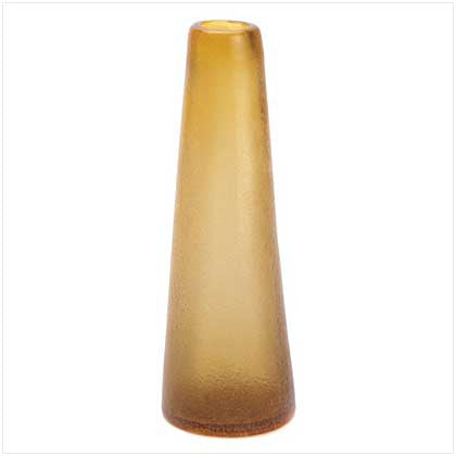 Amber Contempo Vase
