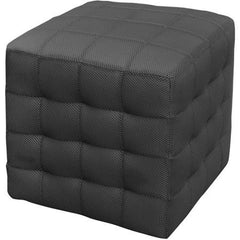 Imtinanz Woven Mesh 15" Ottoman Set of Two, Multiple Colors