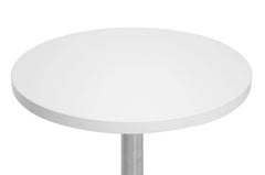Baxton Studio Monaco Round White Modern Bistro Table