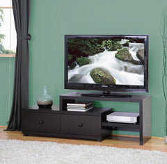 Baxton Studio Blythe Modern Asymmetrical TV Stand