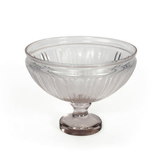 Ripples Glass Pedestal Bowl