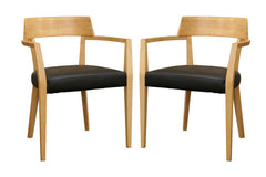 Baxton Studio Laine Light Wood Modern Dining Chair