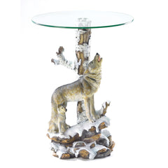 Wolf Table w/ Glass Table Top
