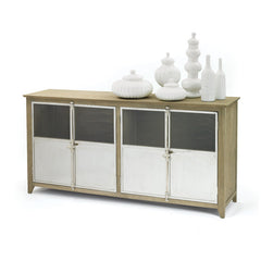 Selvedge Sideboard with Washed Wood
