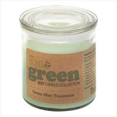 Green Mint Soy Candle