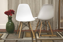 Baxton Studio Azzo Plastic Mid-Century Modern Shell Chair