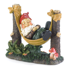 Slumbering Gnome Garden Statue