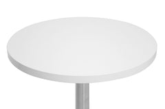 Baxton Studio Monaco Round White Modern Bistro Table