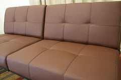Baxton Studio Ewing Modern Futon Sleeper Sofa Bed