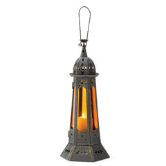 Moroccan Tower Candle Lantern