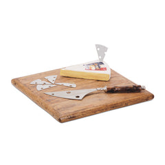 Cheese Knife and Marker Set- Set Of 2