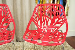 Baxton Studio Birch Sapling Dining Chair in Set of 2