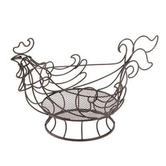 Country Rooster Basket