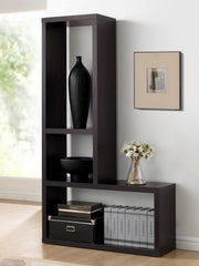 Rupal Brown Modern Display Shelf