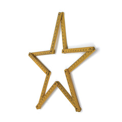 Wooden Ruler Star