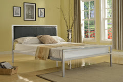Amazing Anzy Iron Platform Bed with Slats In Different Sizes