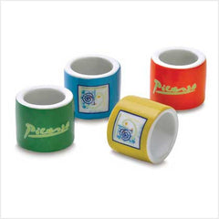 Picasso Lines Napkin Rings