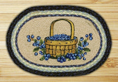 Blueberry Basket Printed Swatch