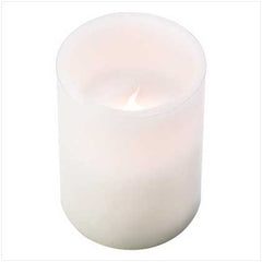 Classic White Flameless Candle