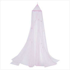 Pink Butterfly Bed Canopy