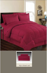 Down Alternative 4 Pc Bed Set Twin, 5 Pc Bed Set Queen & King