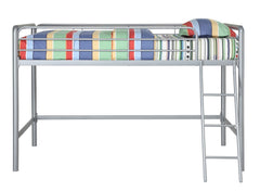 Anzy Twin Junior Loft Metal Bunk Bed In Different Colors