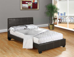 Anzy Leather Platform Bed with Slats In Different Colors And Sizes
