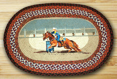 Seconds To Finish Oval Patch Rug