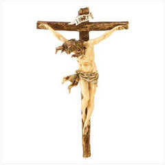 Classic Renaissance Crucifix Statue