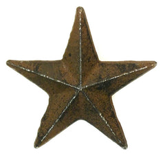 Cast Iron Nail Star - Medium Set of 12