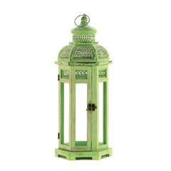 Tall Green Tower Lantern