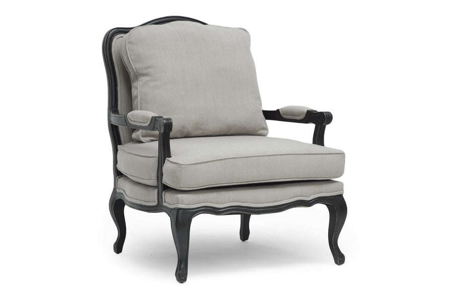 Baxton Studio Antiqued French Accent Chair