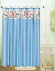 Luxurious Meghan Shower Curtain, Polyester, 70x70"
